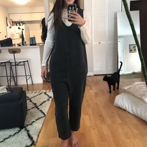 Aliya Wanek Gray Drop Crotch Jumper size small